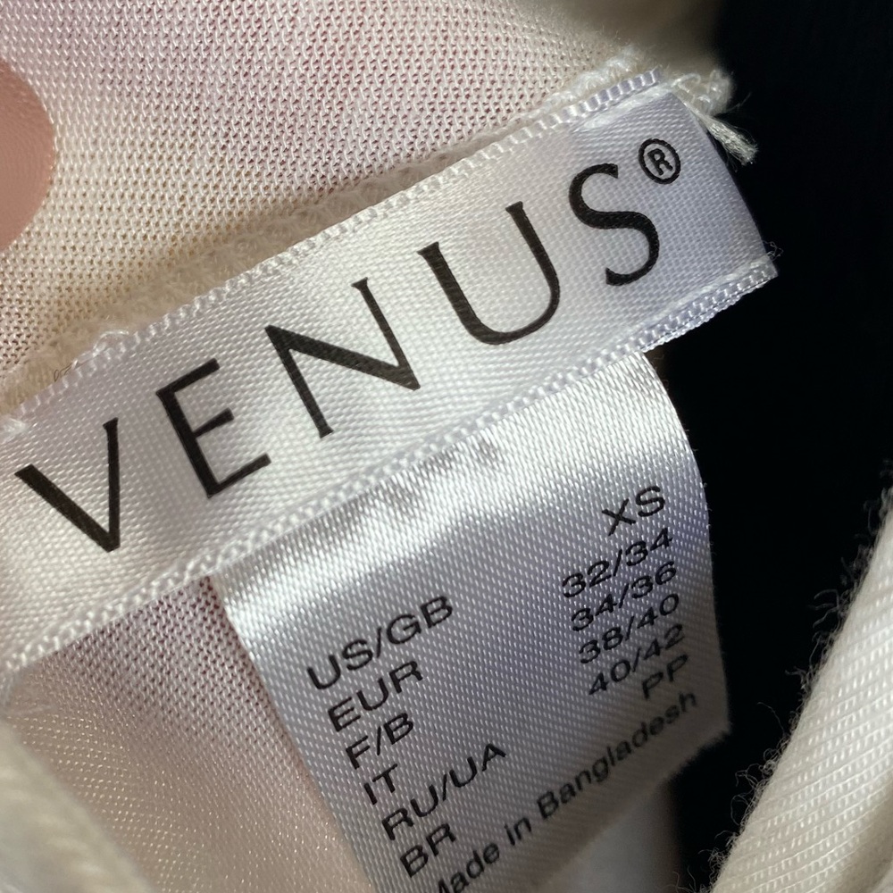 Venus wrap neck t-shirt.